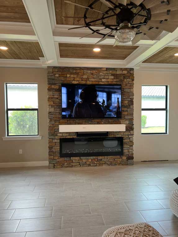 Wall Mounted Electric Fireplace